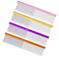 Комбинированный гребень с цветной ручкой Madan MAC-190V Комбинированный гребень с цветной ручкой Madan MAC-190V